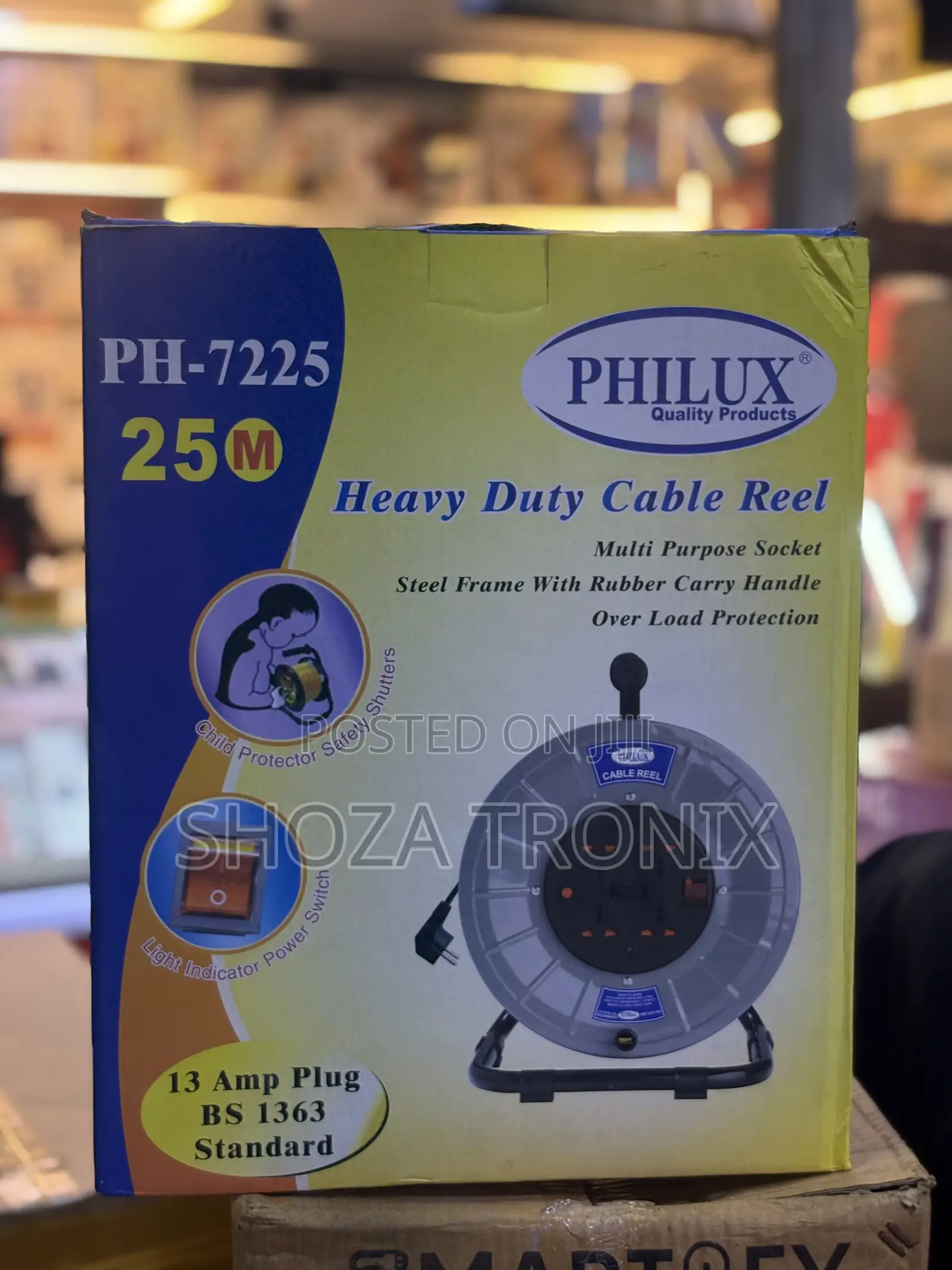 Philux Heavy Duty Cable Reel