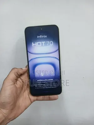 New Infinix Hot 70 128 GB Black