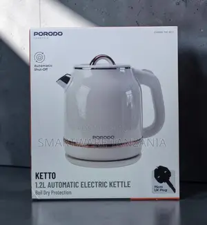 Porodo Ketto 1.2L Automatic Electric Kettle With Boil Dry Protection