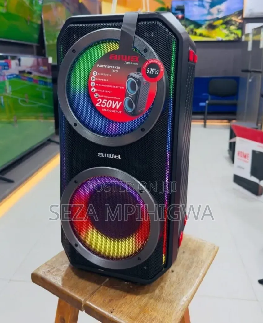 *Back in Stock * *Aiwa Party Speaker 250w* *Model D20
