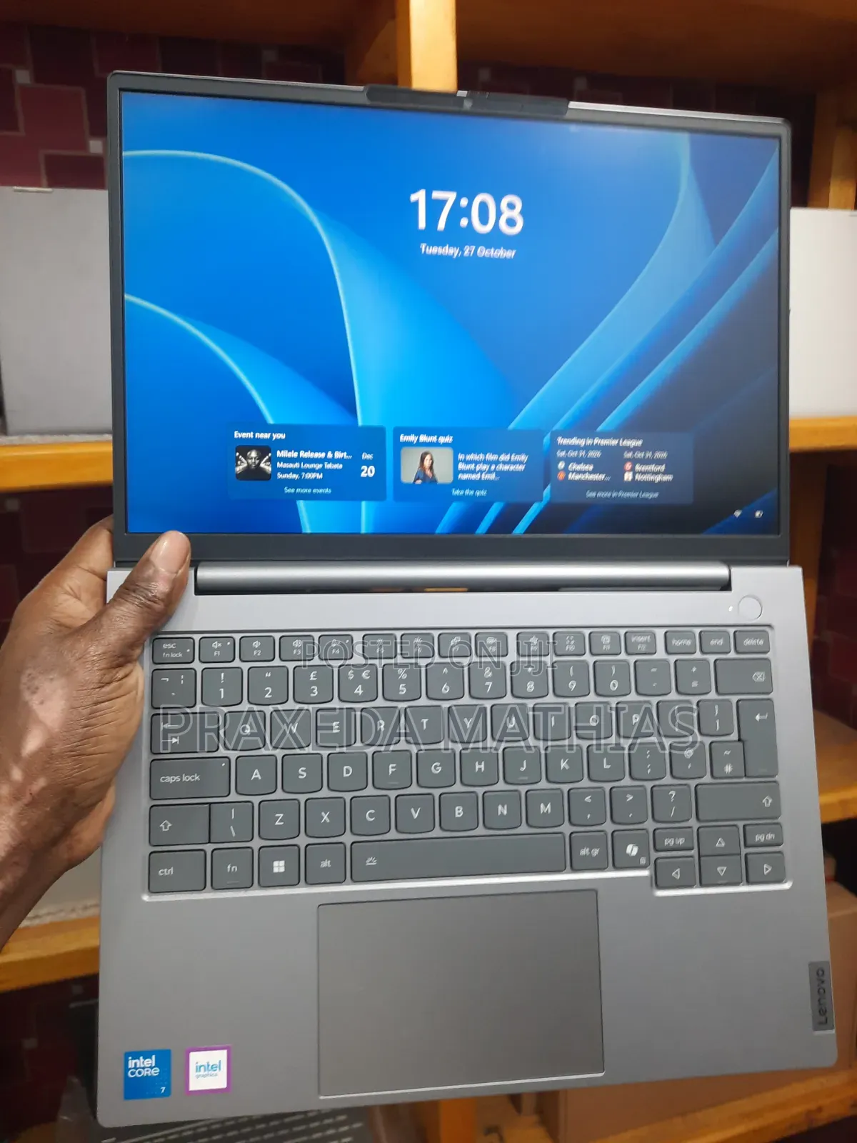 Laptop Lenovo ThinkBook 14 G8 IAL 16GB Intel Core 7 SSD 512GB