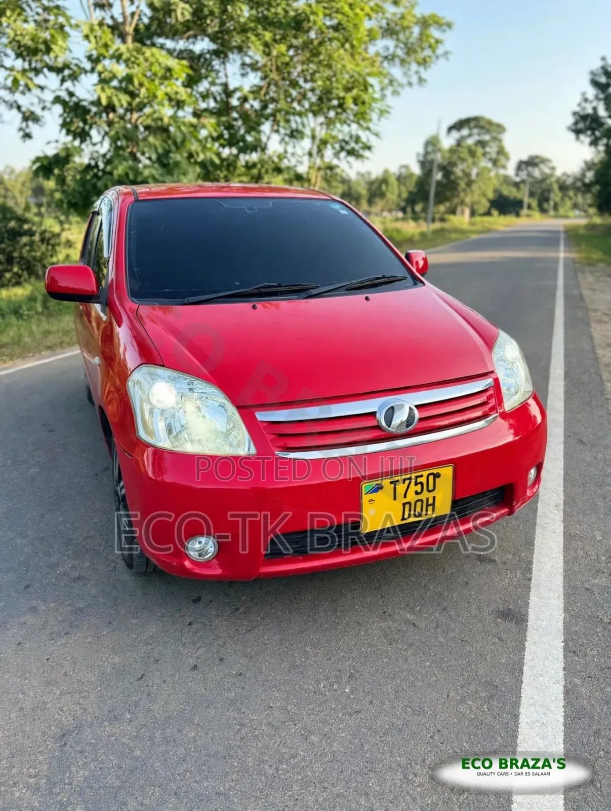 Toyota Raum 1.5 FWD 2005 Red