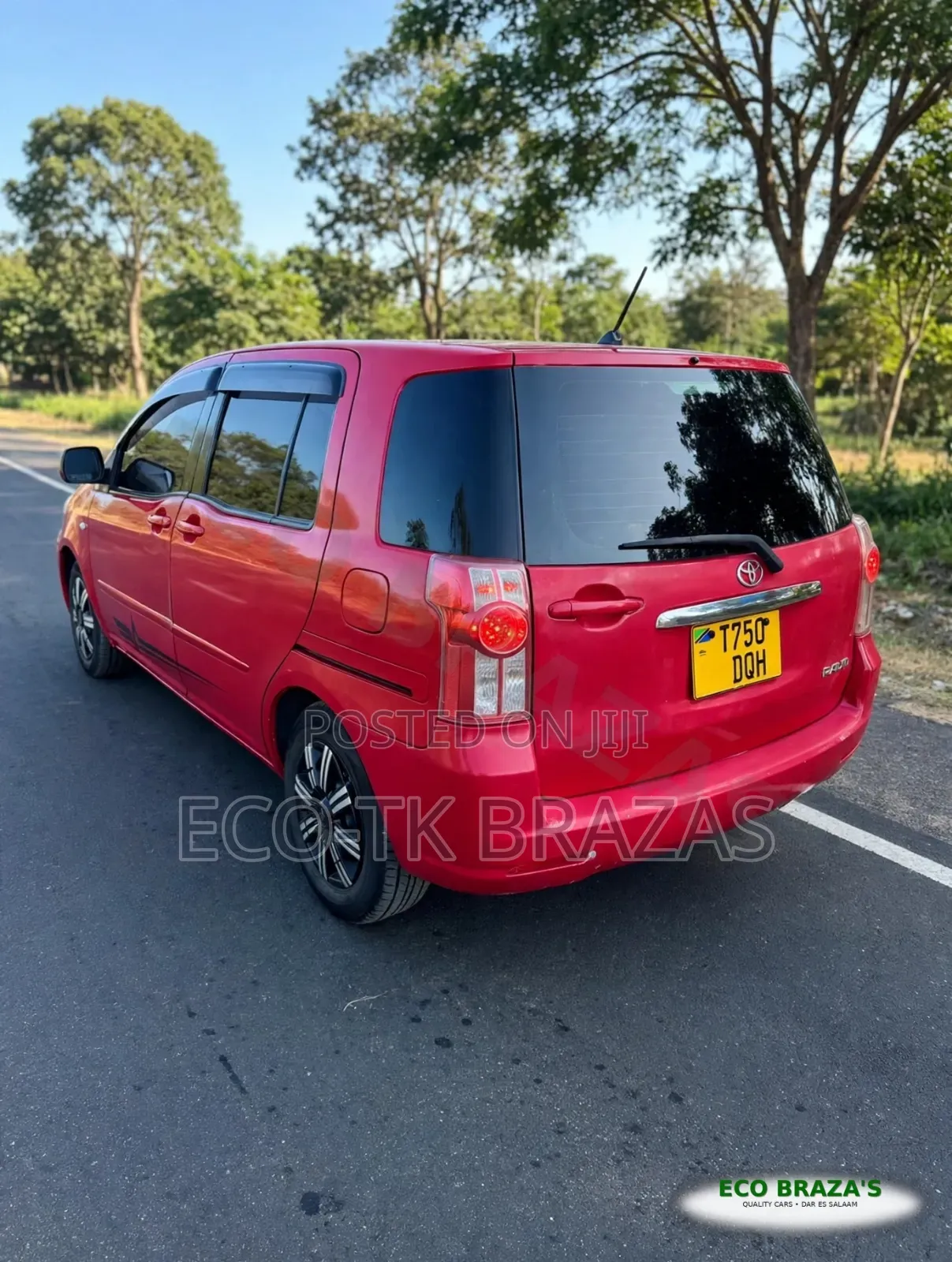Toyota Raum 1.5 FWD 2005 Red