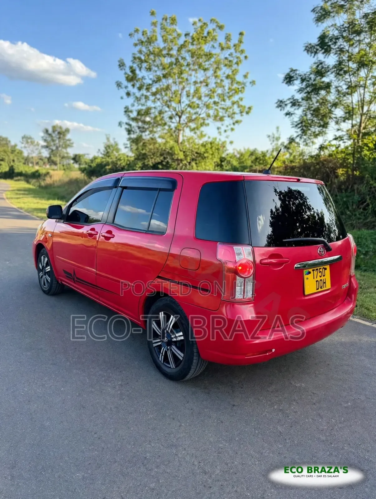 Toyota Raum 1.5 FWD 2005 Red