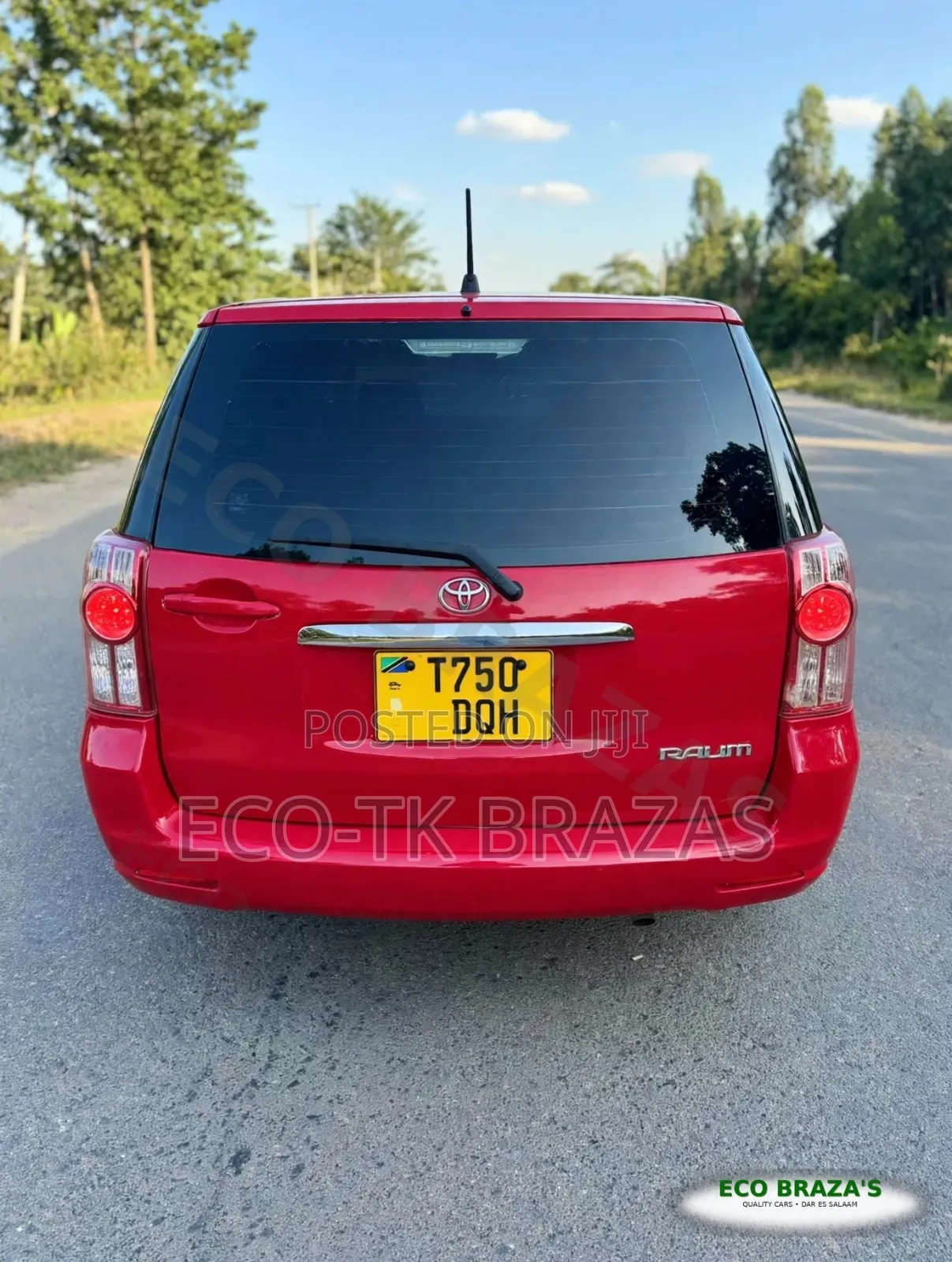 Toyota Raum 1.5 FWD 2005 Red