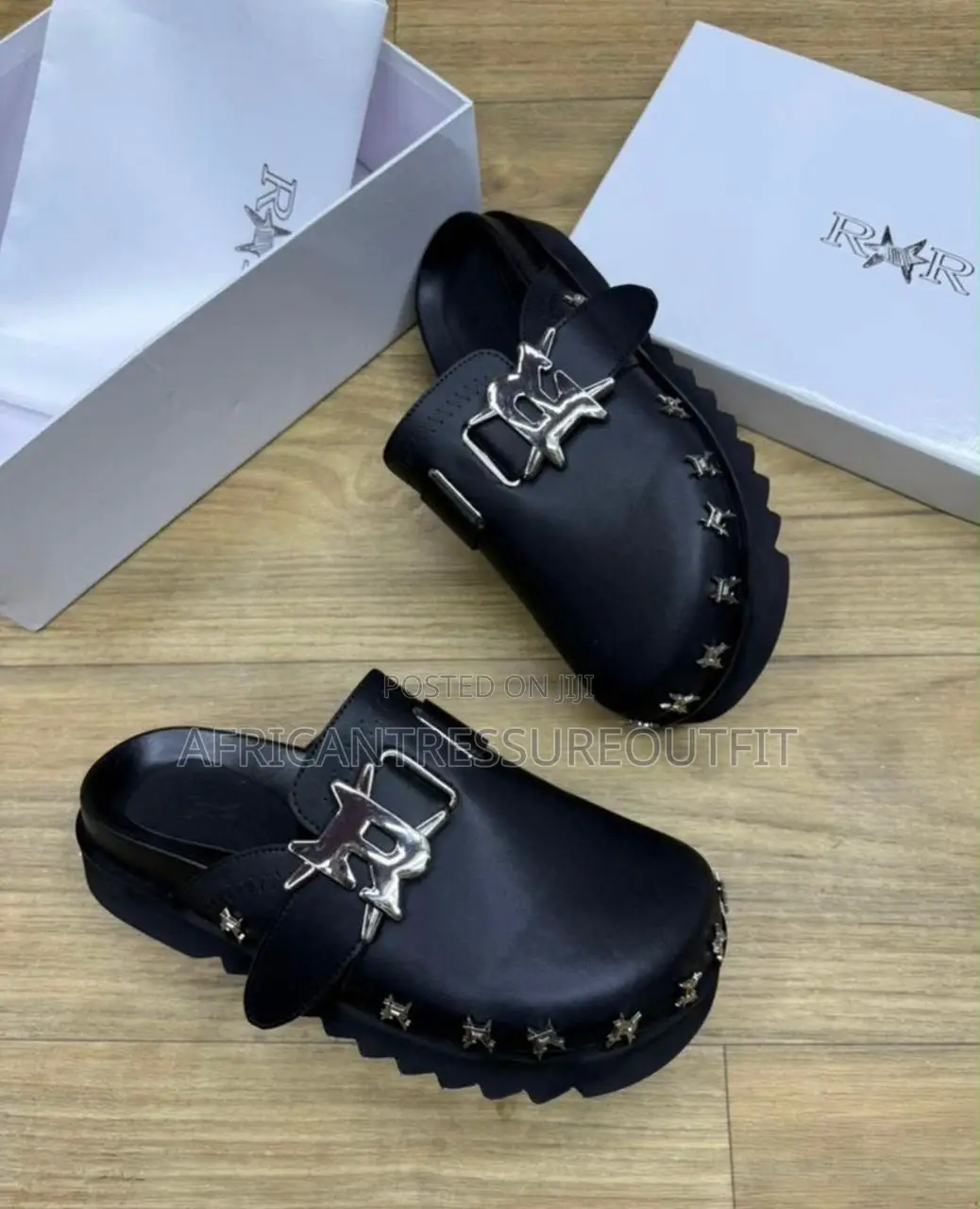 Octavious Marks Beaux Os Enflammès V3 Black Clog Available | Buy Now