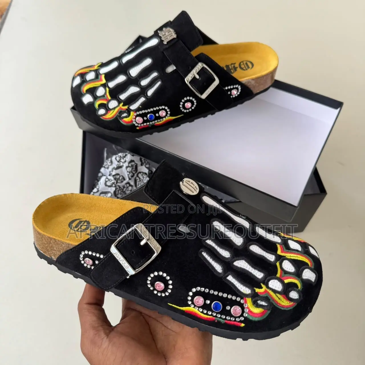 Octavious Marks Beaux Os Enflammès V3 Black Clog Available | Buy Now