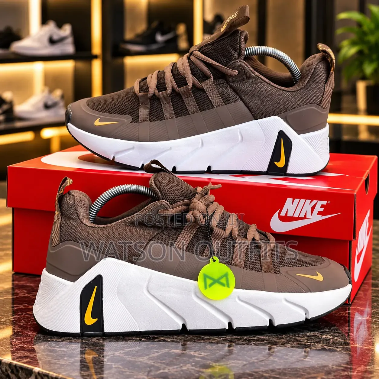 In Nike Original Design Men's Leather Shoes