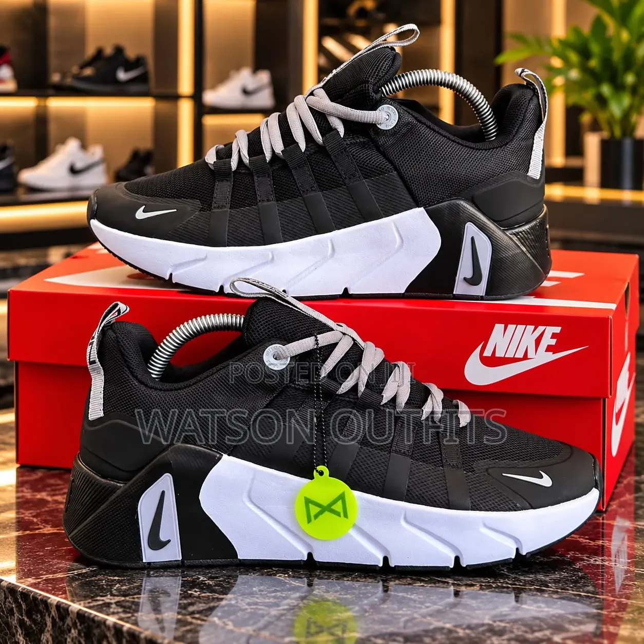 In Nike Original Design Men's Leather Shoes