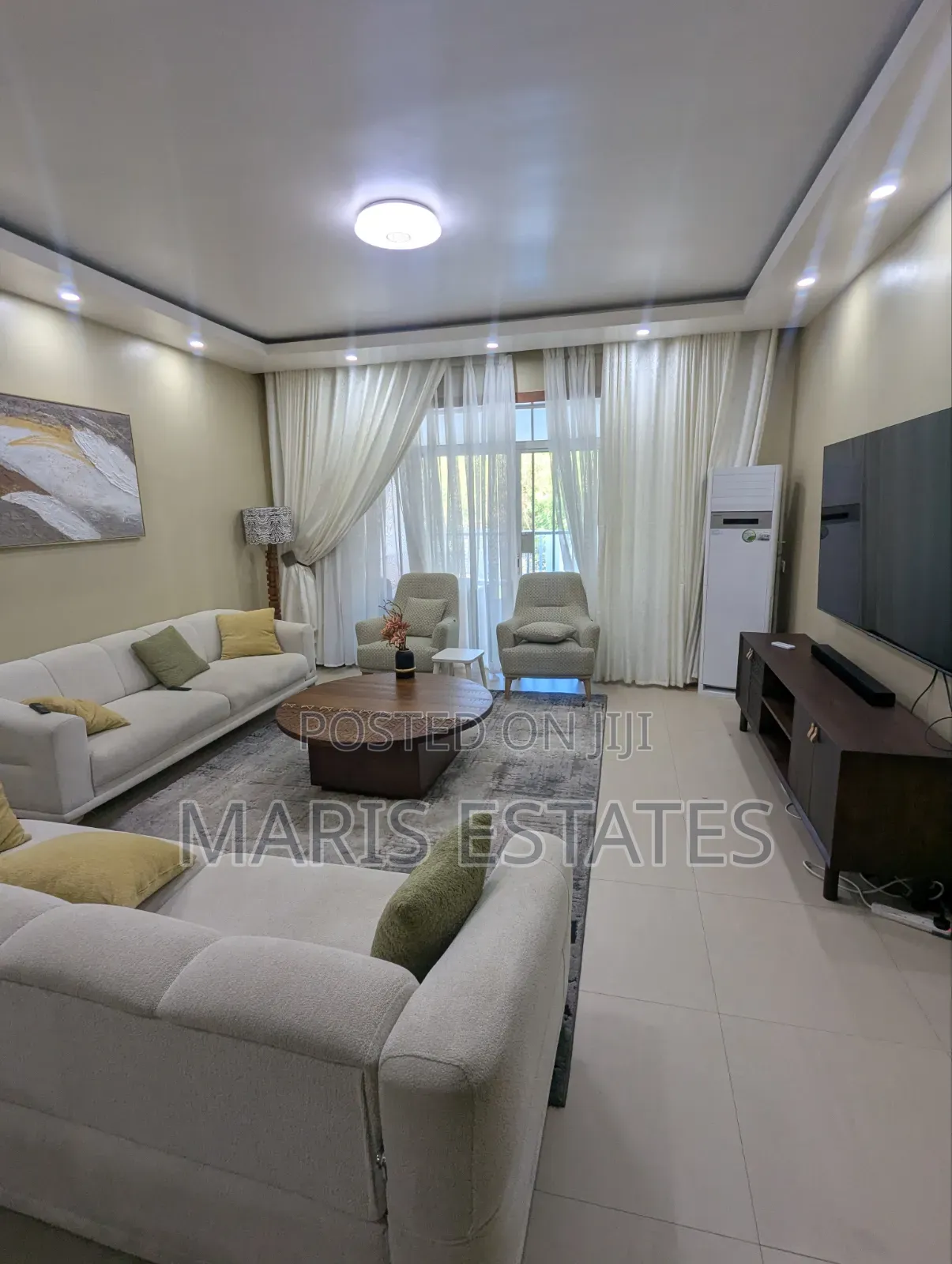 Furnished 4bdrm Apartment in Mikocheni for rent