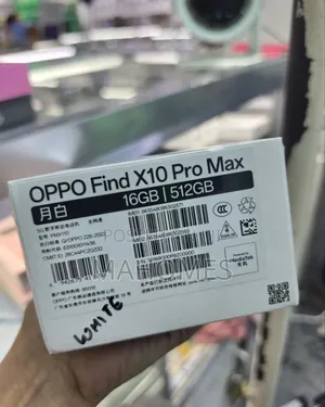 New Oppo Find X10 Pro Max 512 GB White