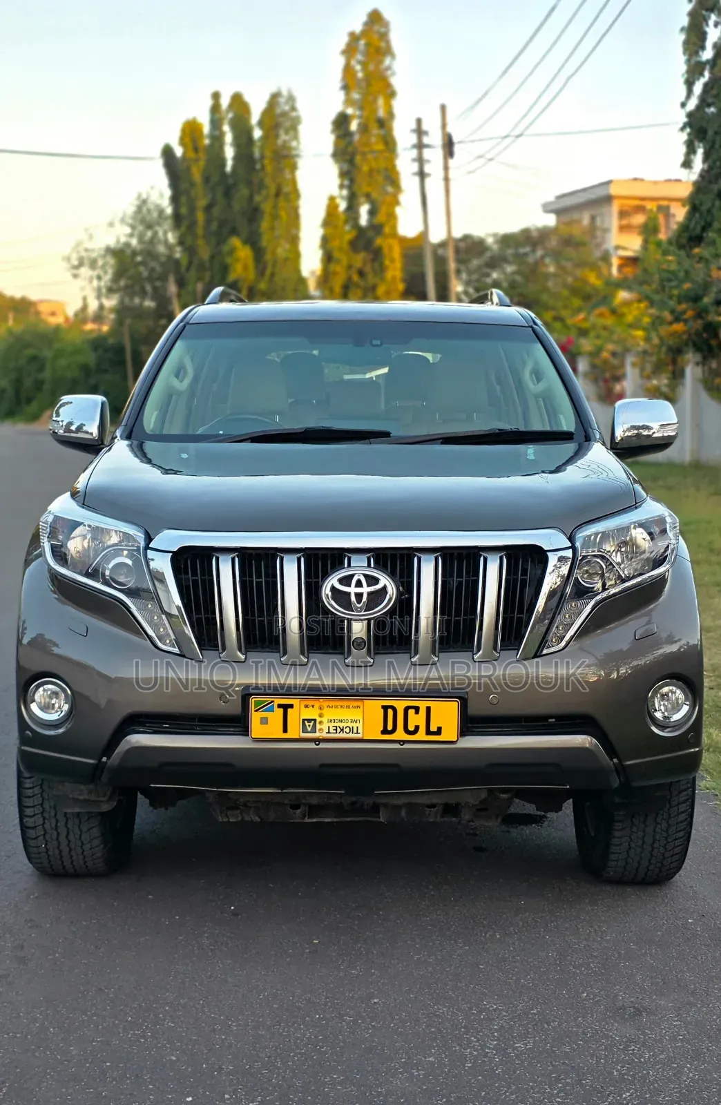 Toyota Land Cruiser Prado 2015 Gray