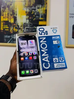 New Tecno Camon 50 Pro 256 GB Black