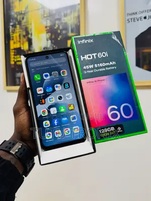 New Infinix Hot 60i 128 GB Black