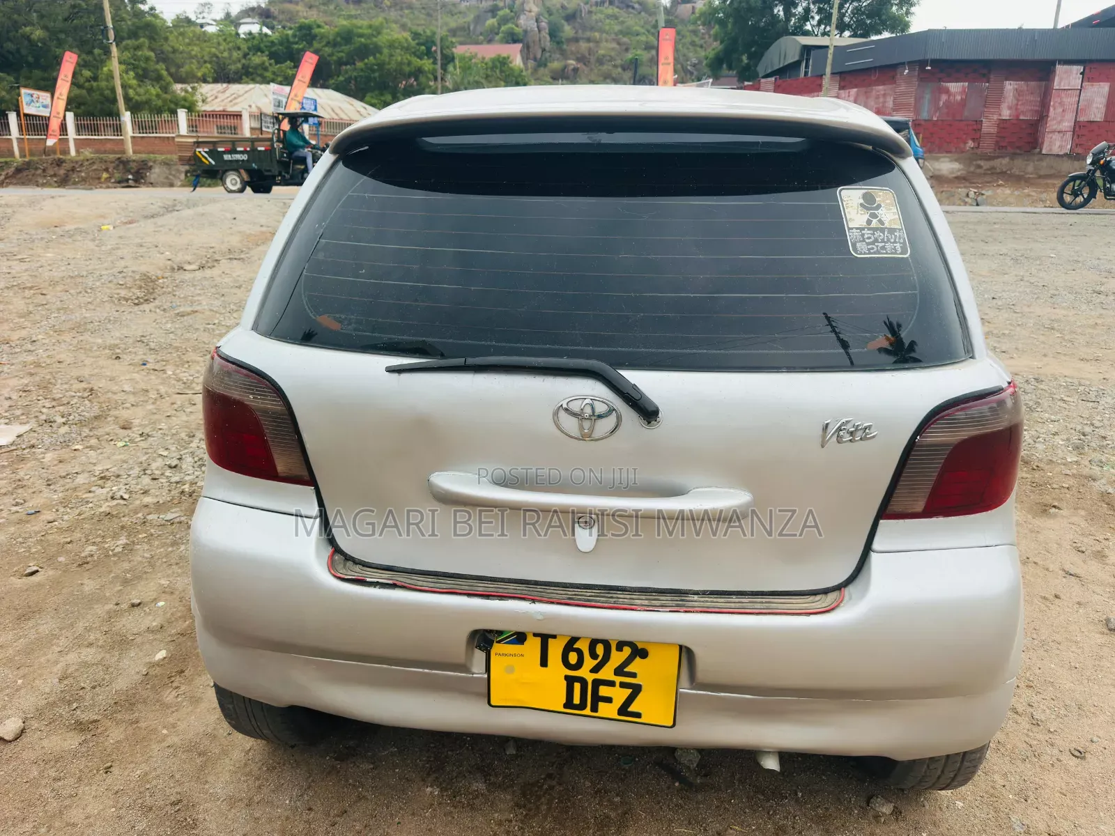 Toyota Vitz 1.0 FWD 3dr 2003 Silver