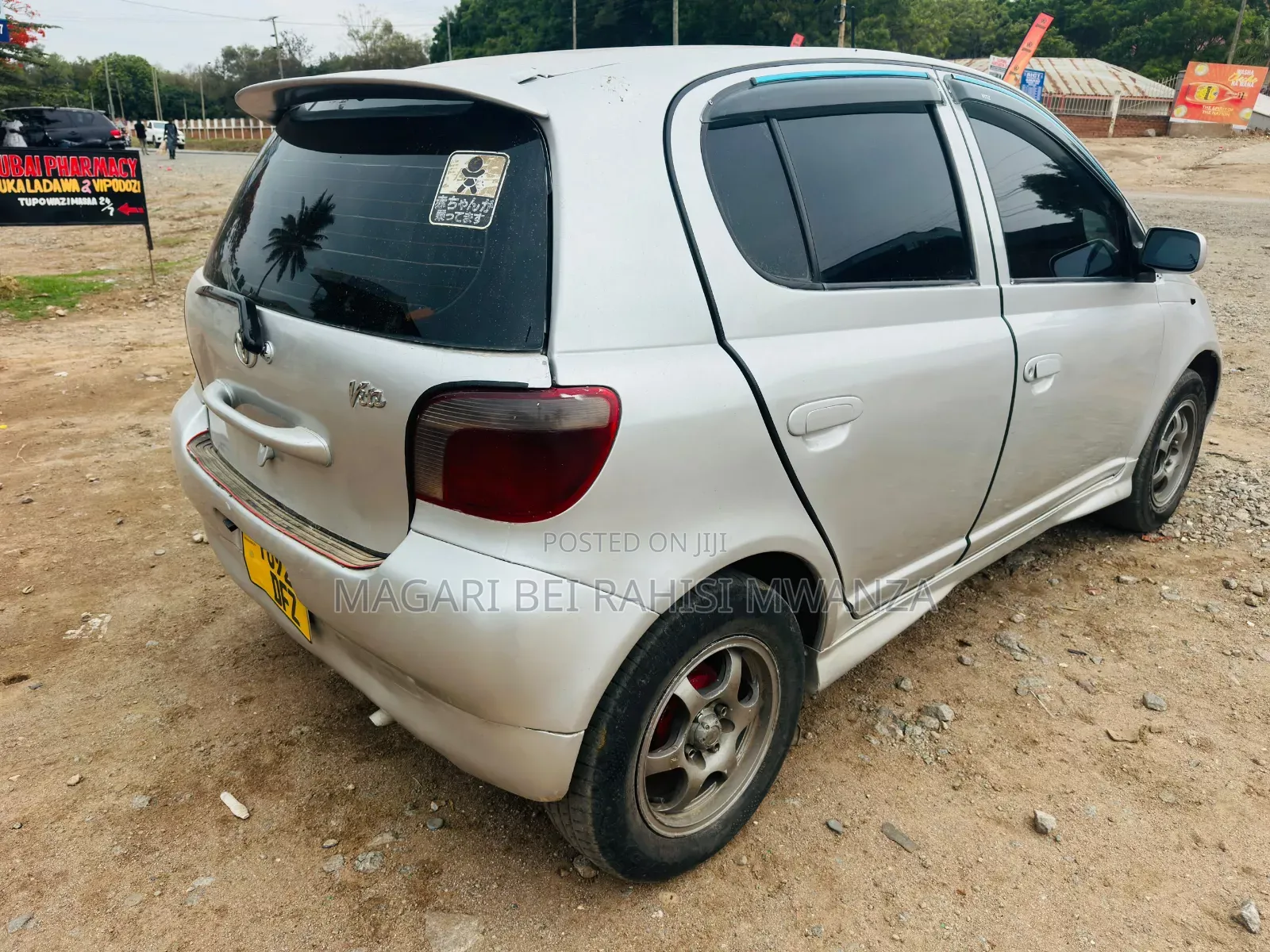 Toyota Vitz 1.0 FWD 3dr 2003 Silver