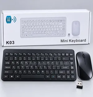 ​K03 Mini Wireless Keyboard and Mouse Set - Kibodi Na Panya Ya Kisasa