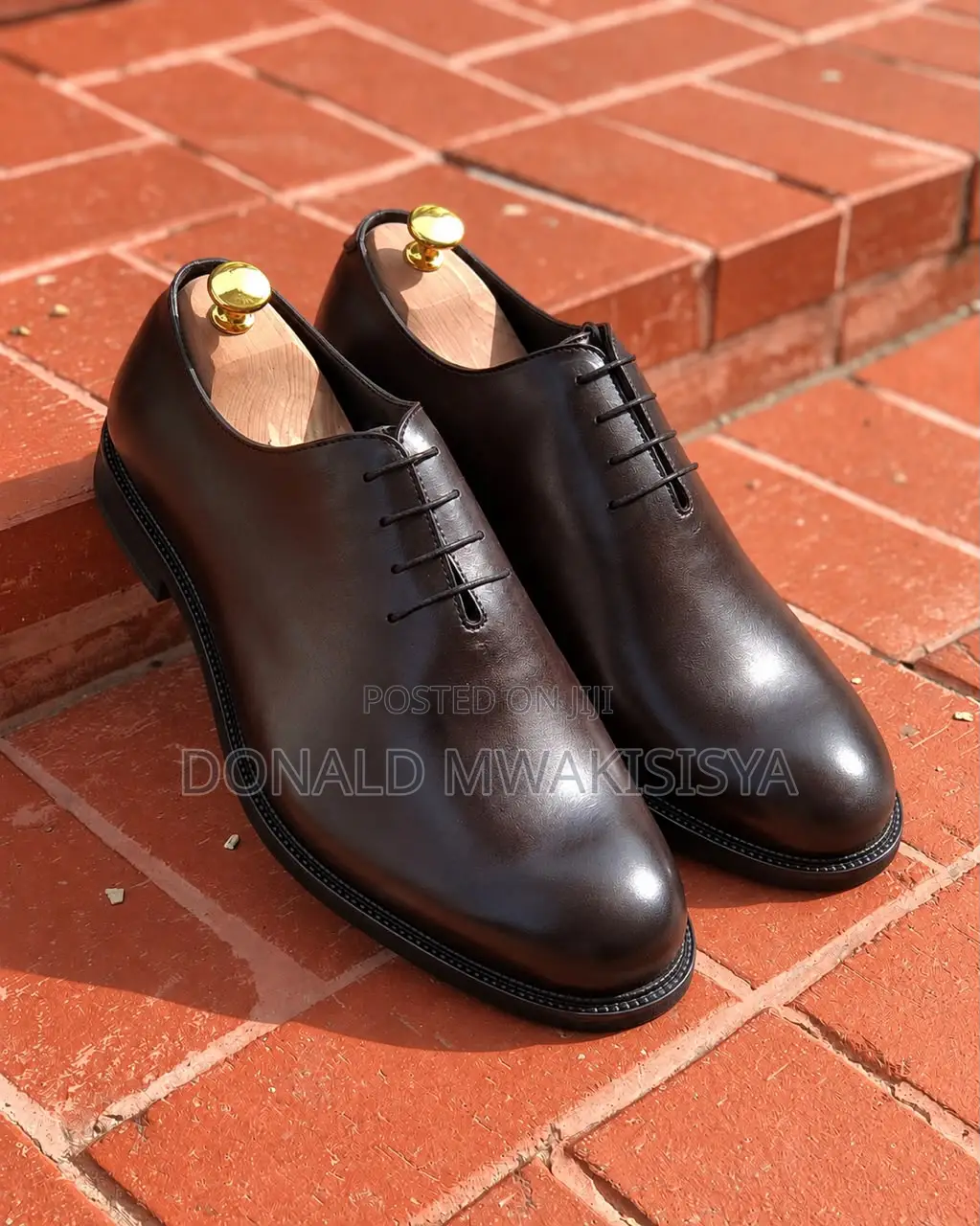 *De'rossi Italy - Wholecut Oxford Red Sole *