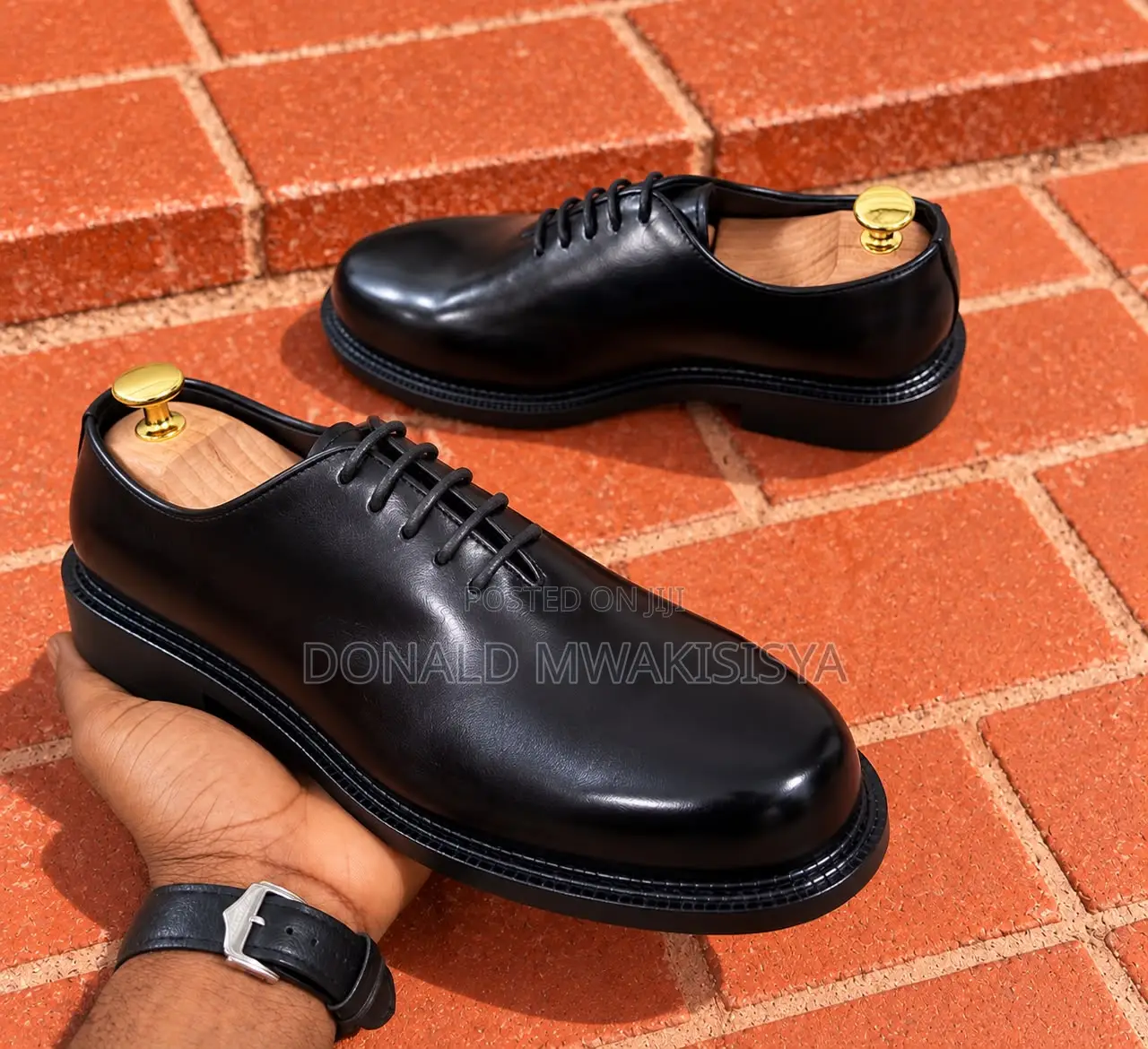 *De'rossi Italy - Wholecut Oxford Red Sole *