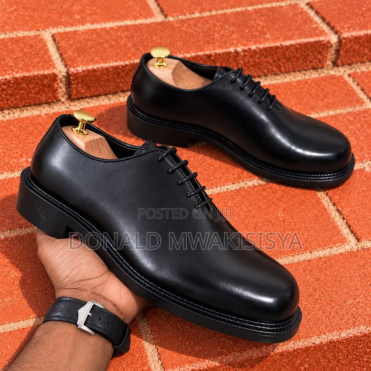 *De'rossi Italy - Wholecut Oxford Red Sole *