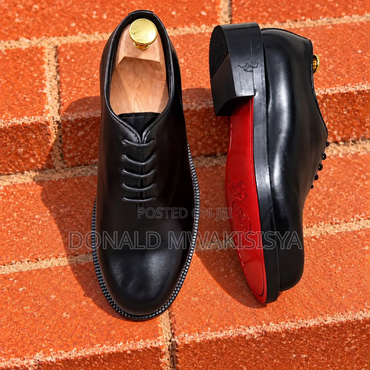 *De'rossi Italy - Wholecut Oxford Red Sole *