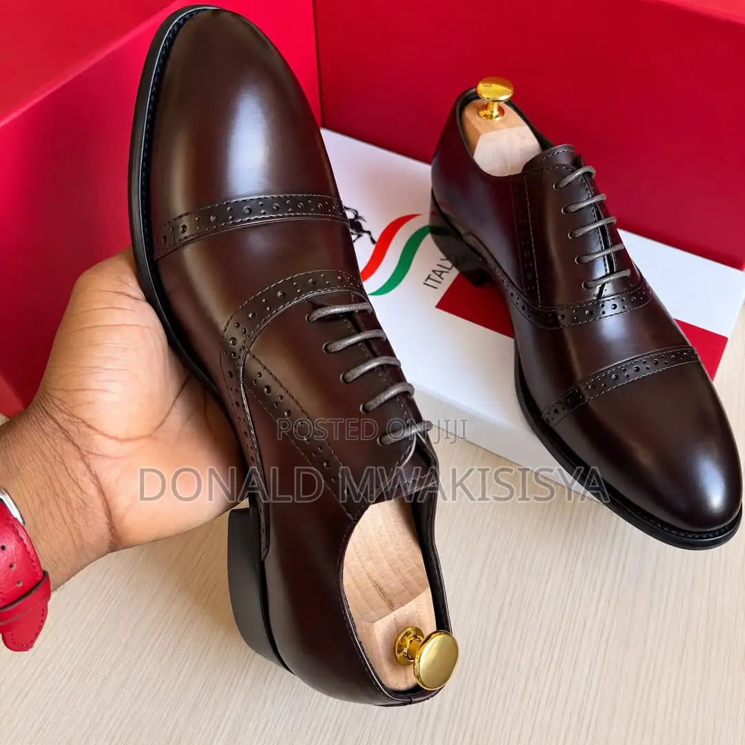 *Brown Cap Toe Brogue Edition *