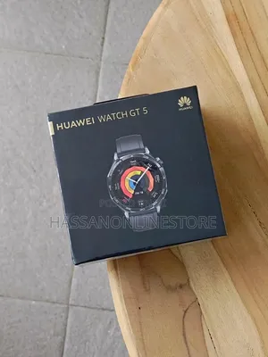 Huawei Watch GT 5 46mm Black Fluoroelastomer Sport Strap