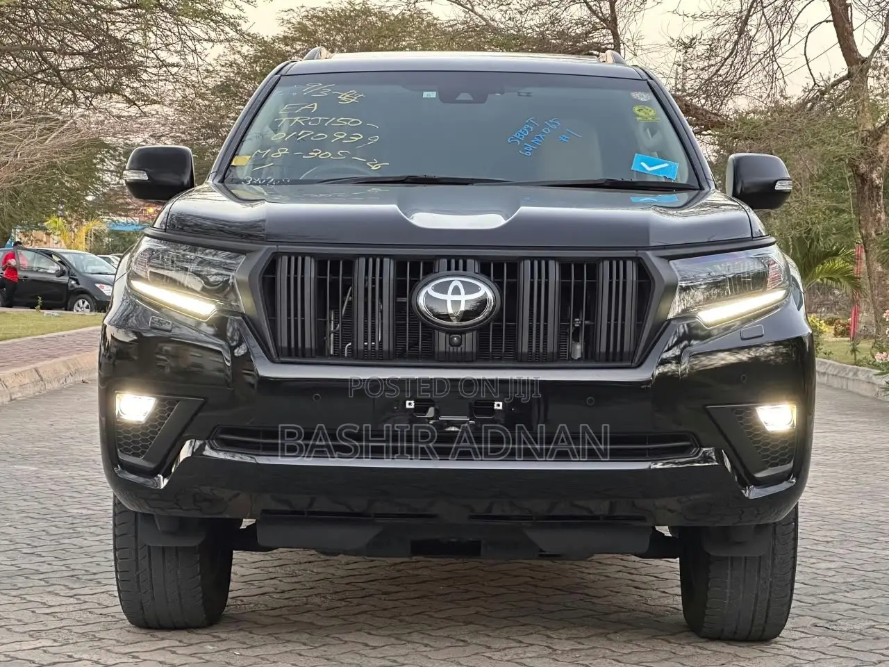 Toyota Land Cruiser Prado 2023 Matt Black