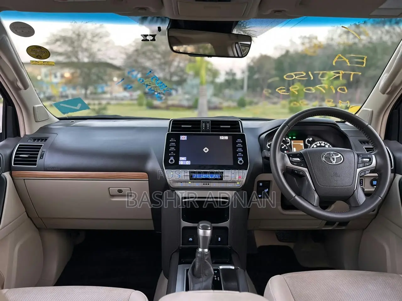 Toyota Land Cruiser Prado 2023 Matt Black