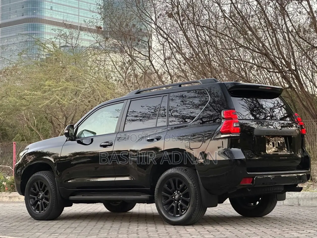 Toyota Land Cruiser Prado 2023 Matt Black