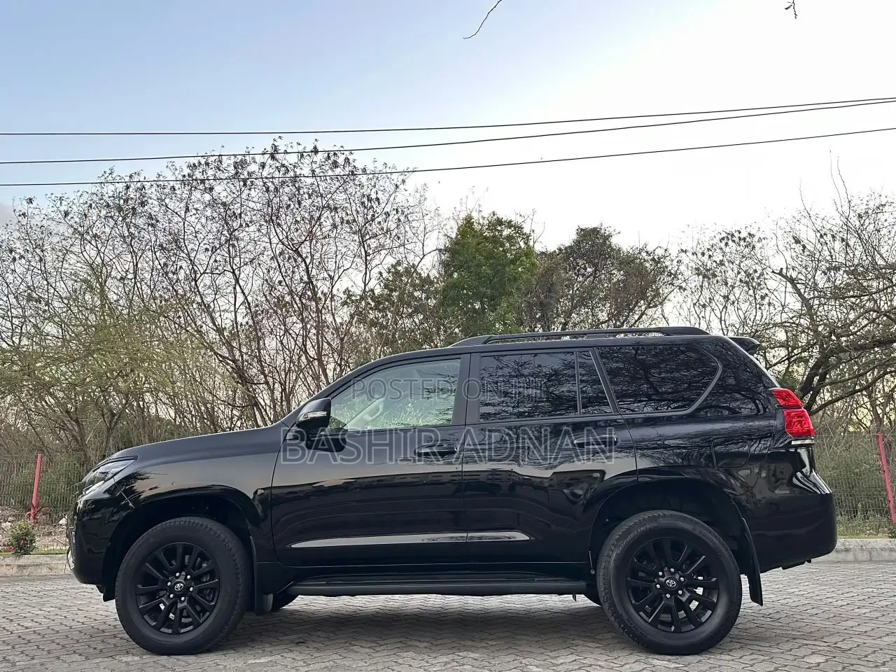 Toyota Land Cruiser Prado 2023 Matt Black