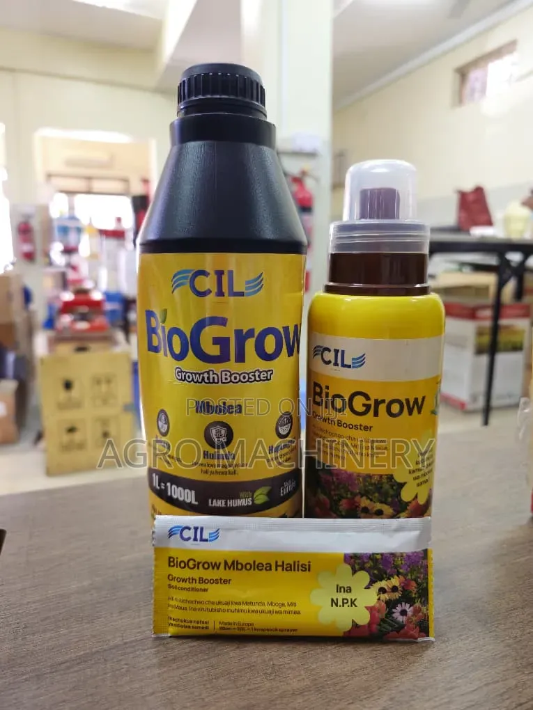 BioGrow Liquid Organic Fertilizer 1 Litre – Kama Mbolea Samadi