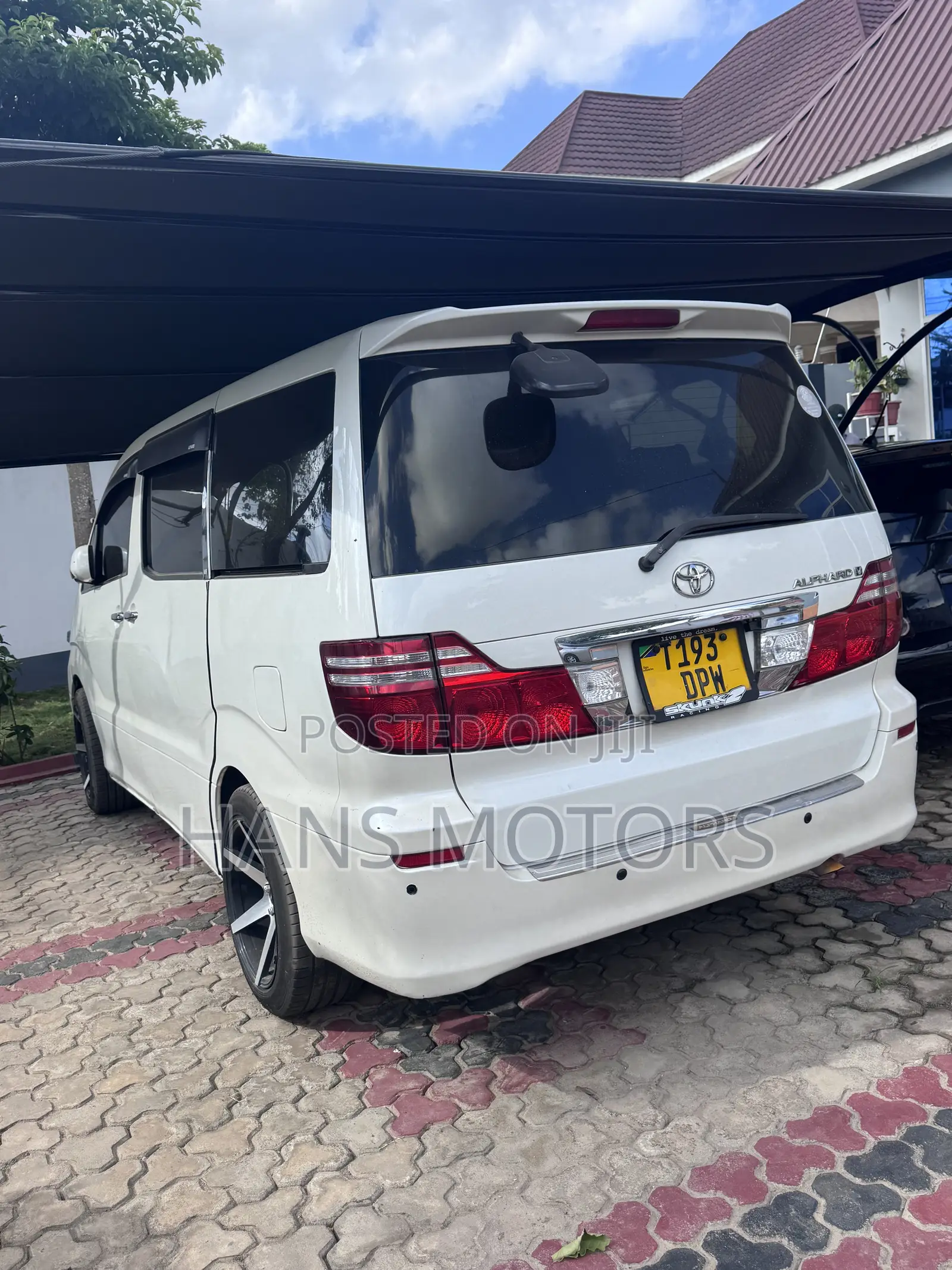 Toyota Alphard 2007 White