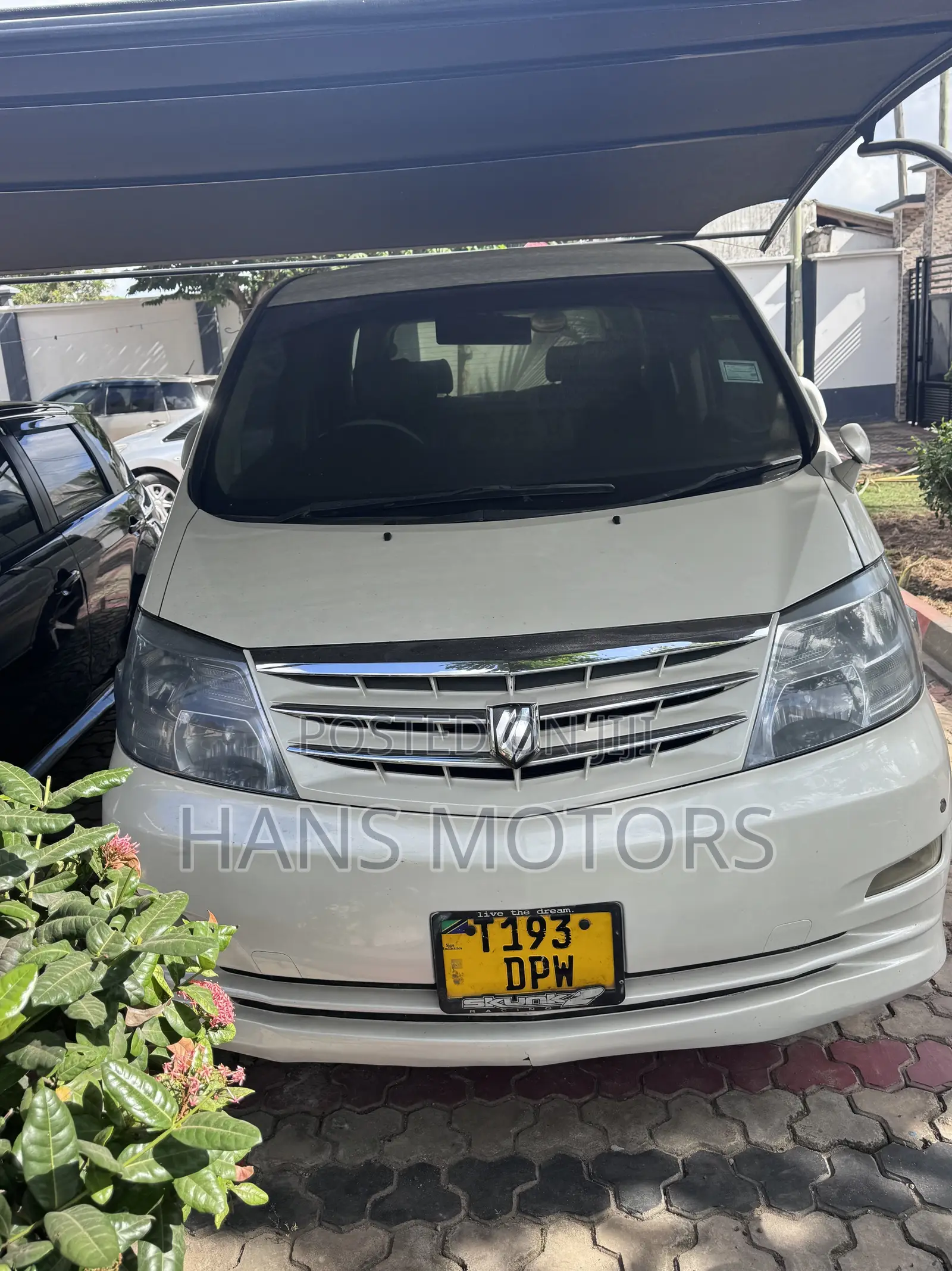 Toyota Alphard 2007 White
