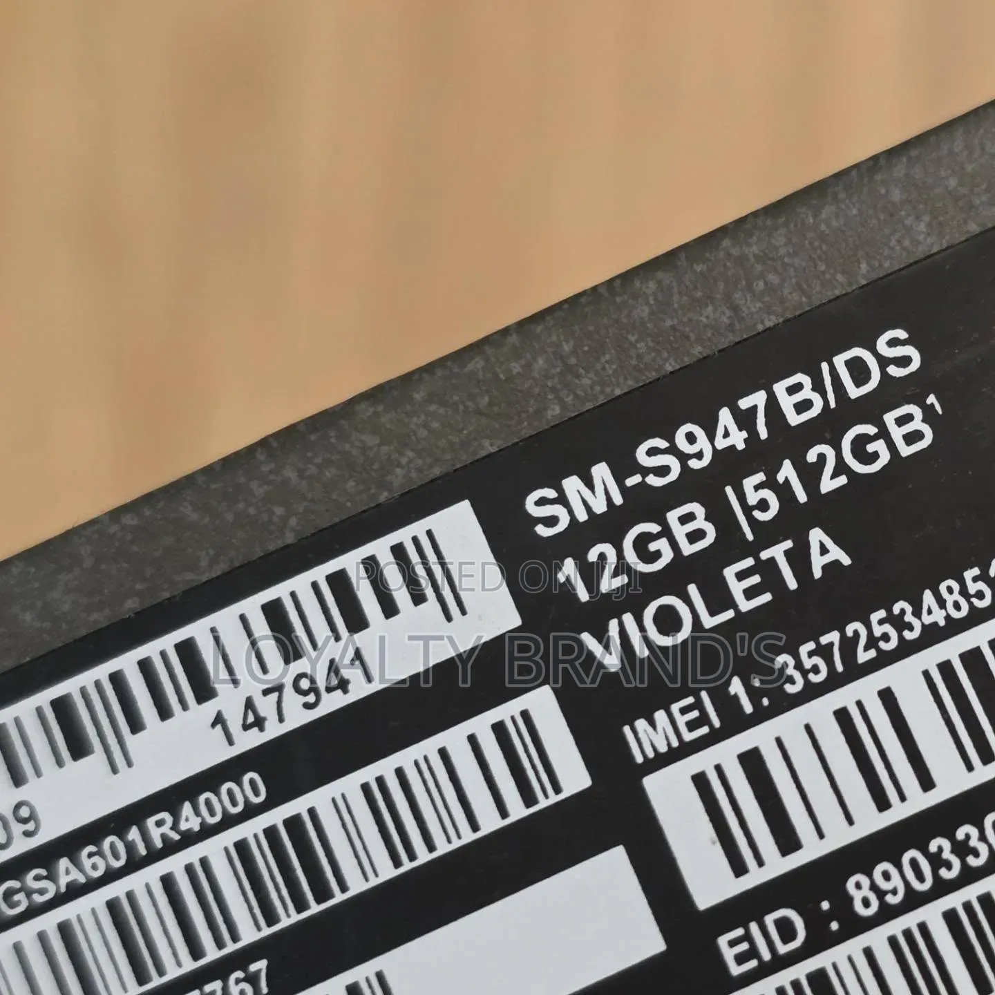 New Samsung Galaxy S26+ 256 GB Purple