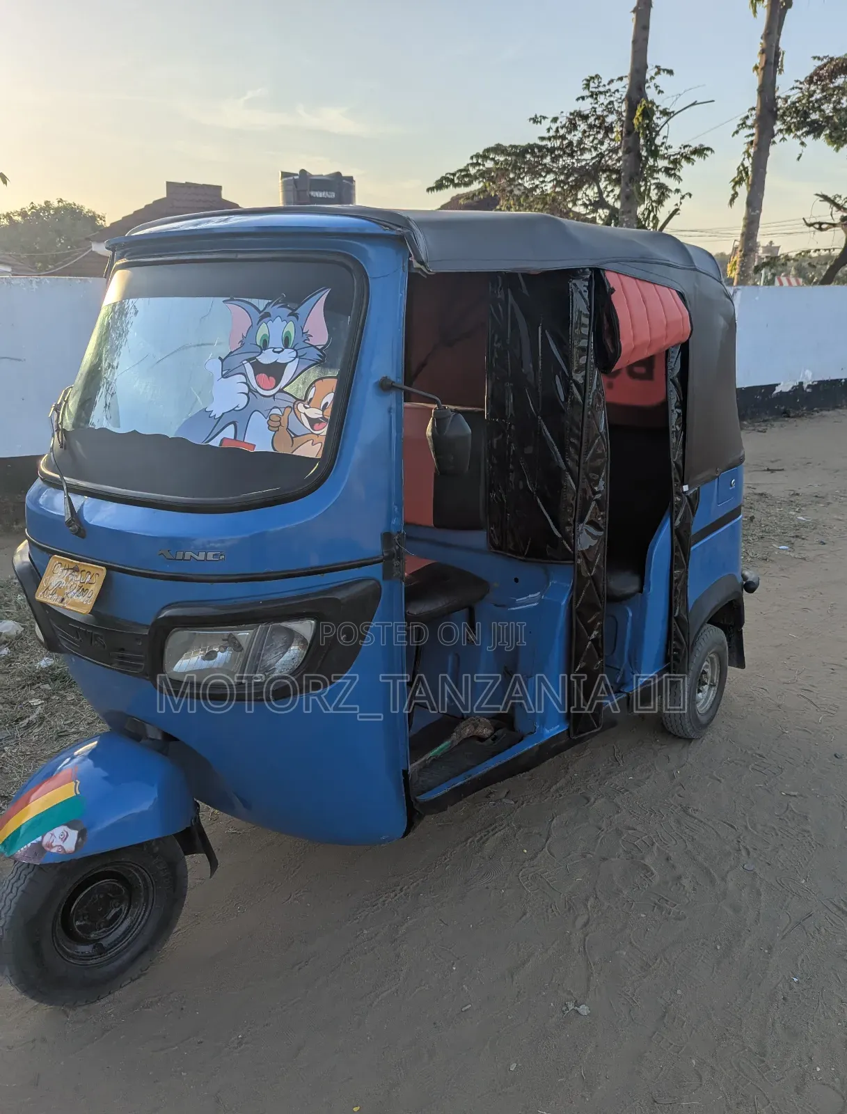 TVS King Deluxe Plus iTouch Start 2024 Blue
