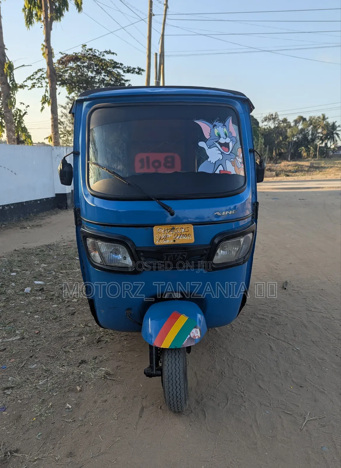 TVS King Deluxe Plus iTouch Start 2024 Blue