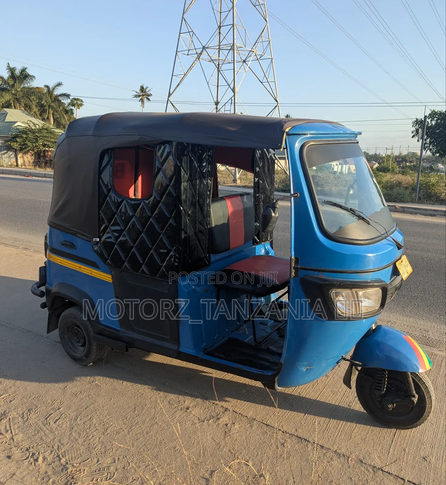 TVS King Deluxe Plus iTouch Start 2024 Blue