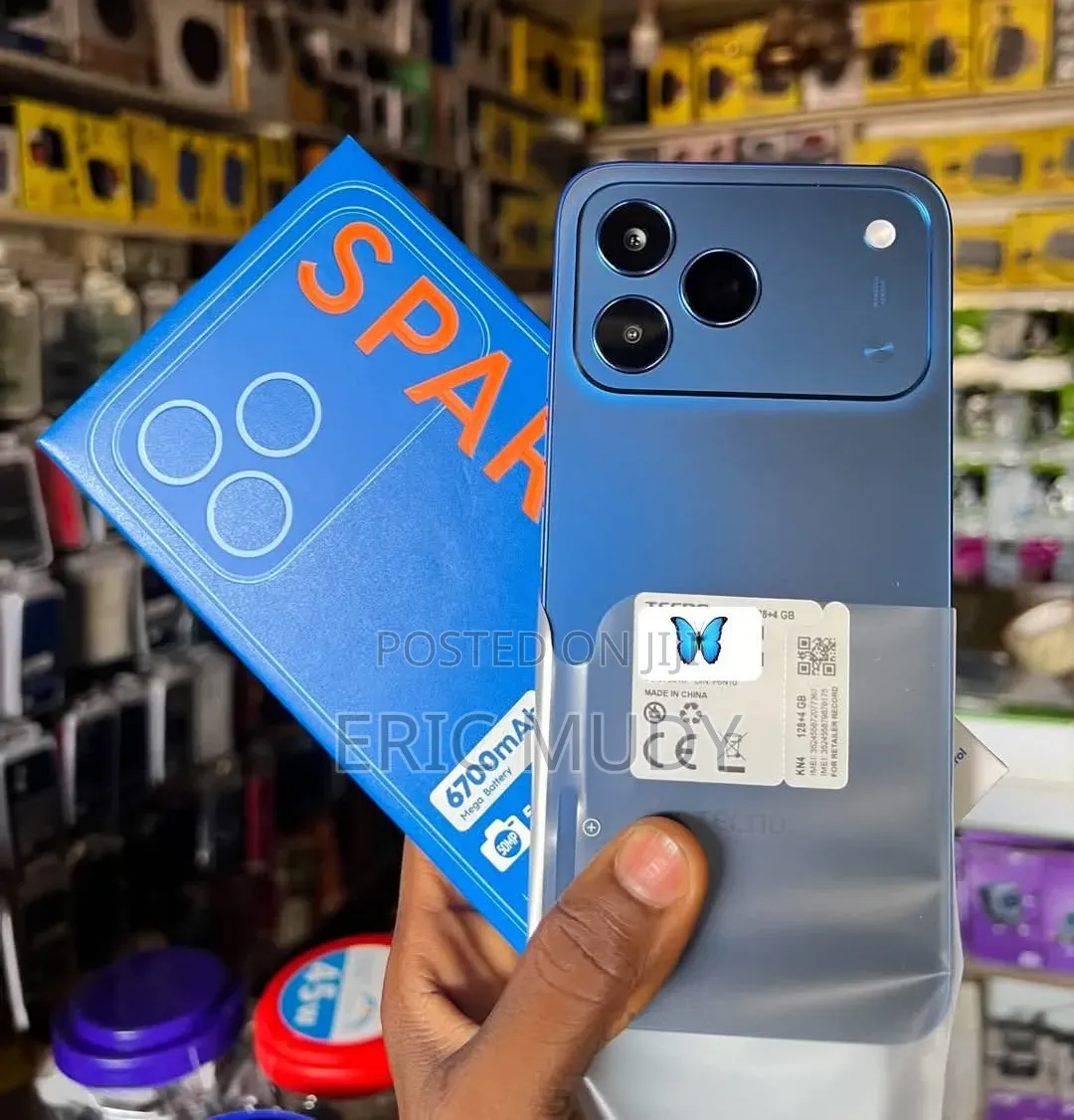 New Tecno Spark 50 128 GB Blue