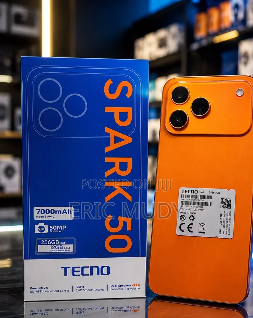 New Tecno Spark 50 128 GB Blue