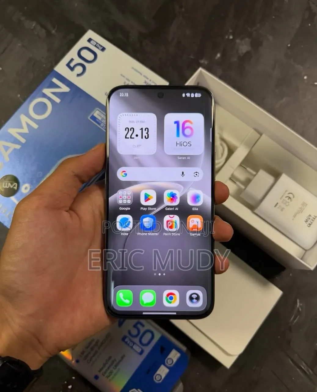 New Tecno Camon 50 Pro 256 GB Blue