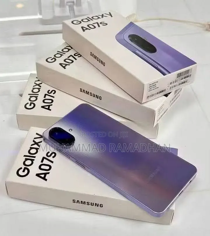 New Samsung Galaxy A07s 64 GB Black