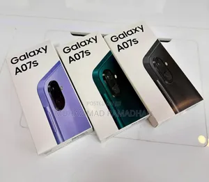 New Samsung Galaxy A07s 64 GB Black