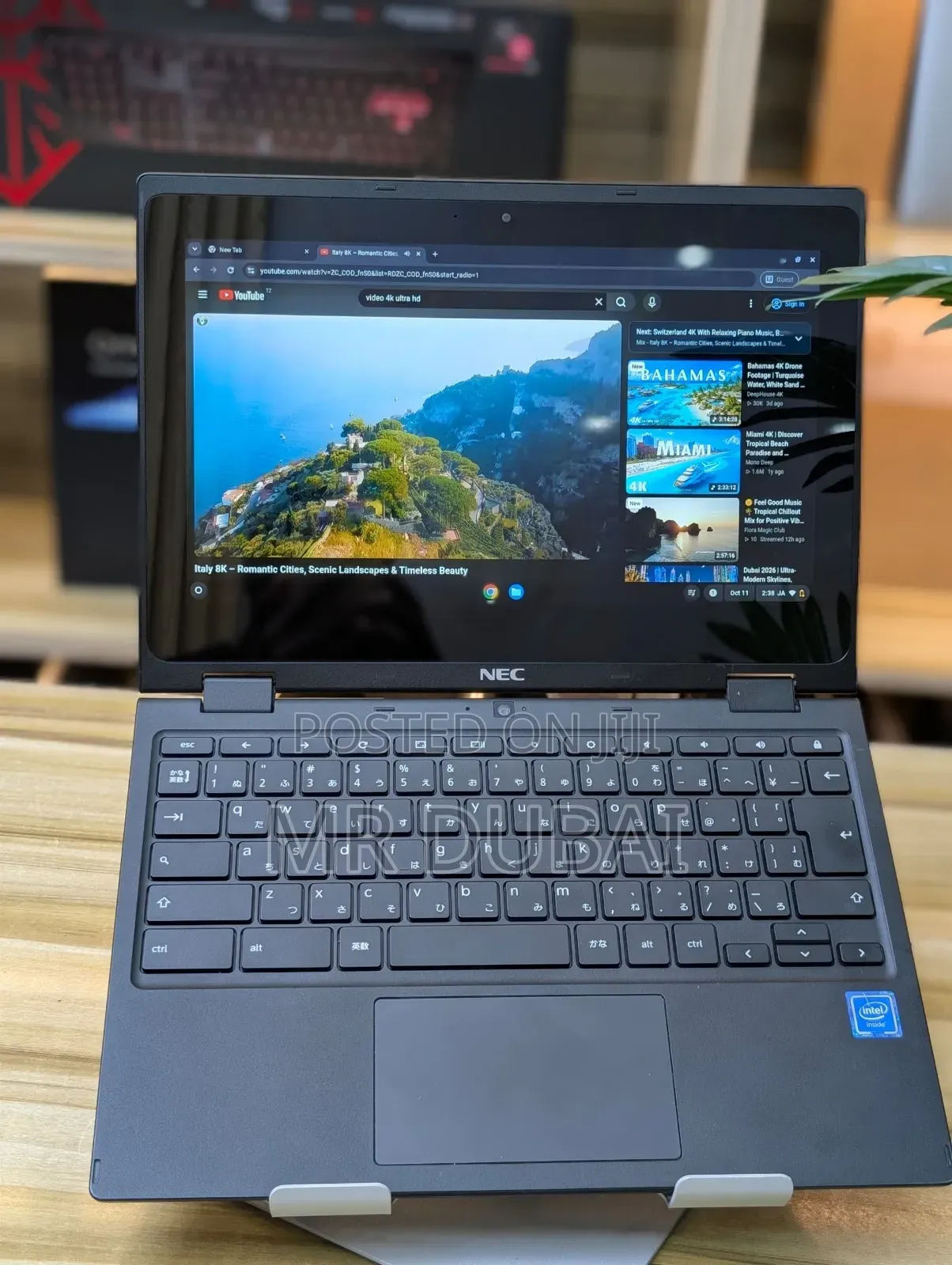 Laptop NEC 4GB Intel SSD 32GB