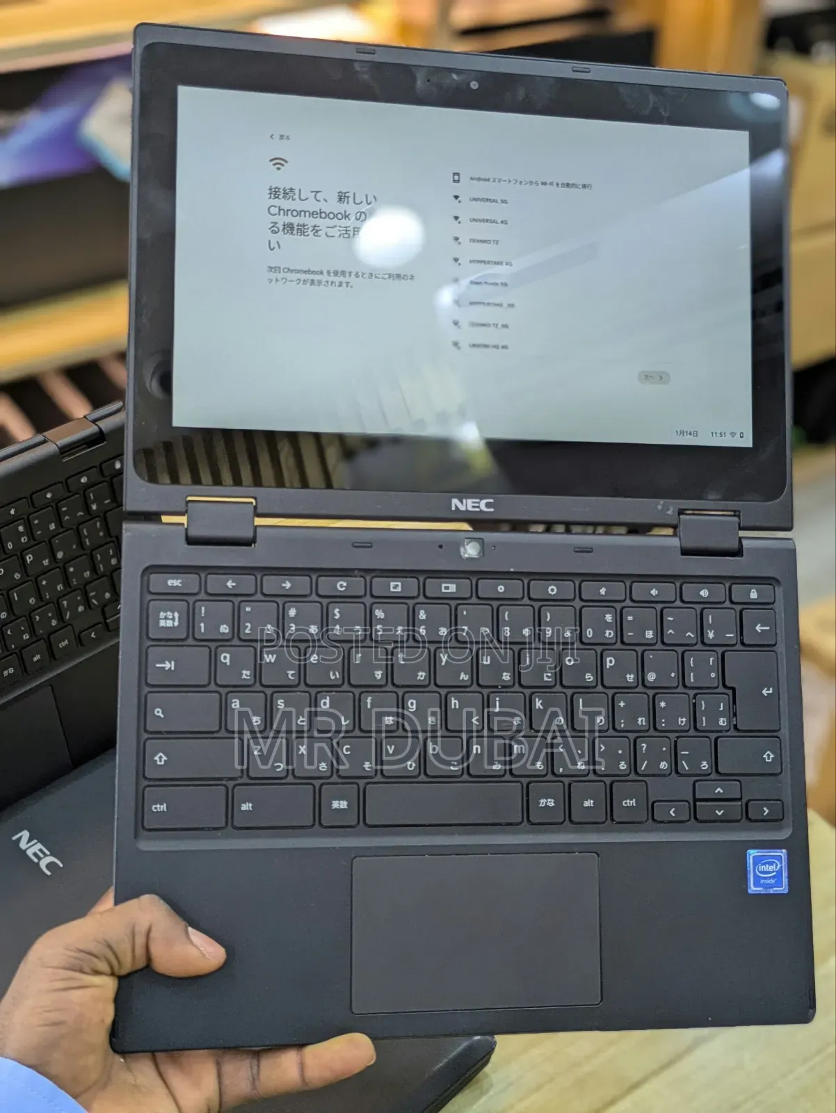 Laptop NEC 4GB Intel SSD 32GB