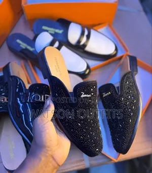 In Fernando Melo Classic Design Men's Mules Shoes
