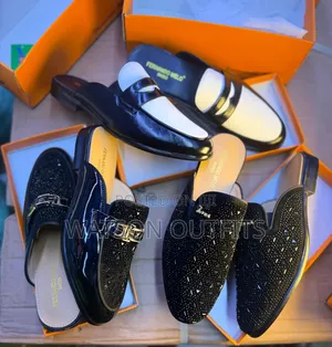 In Fernando Melo Classic Design Men's Mules Shoes