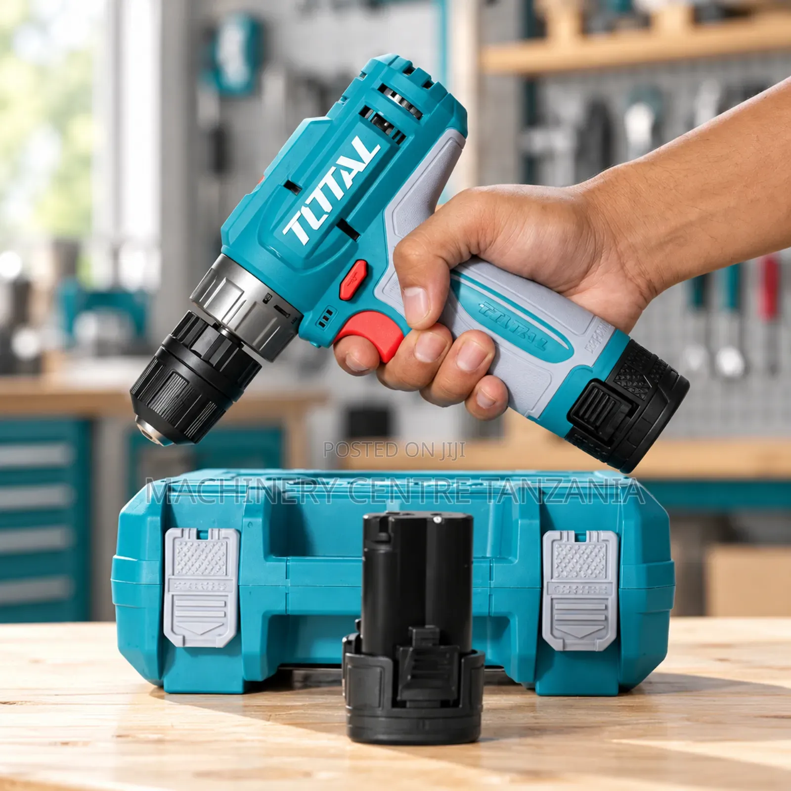 Total Cordeless Impact Drill 12V (Type C)