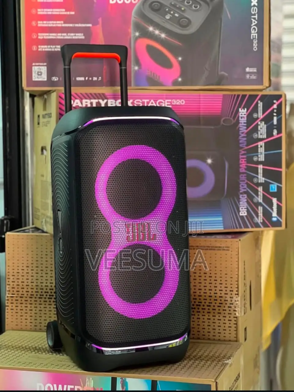 JBL PartyBox Stage 320 | Powerful Sound & Lights | Brand New