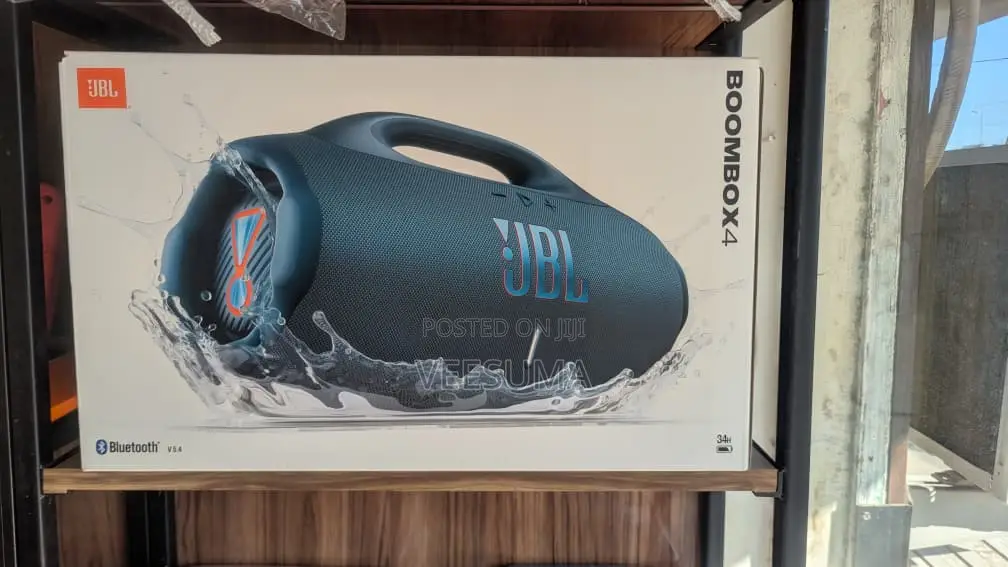 JBL Boombox 4 | Massive Sound & All Day Long Play | Brand New